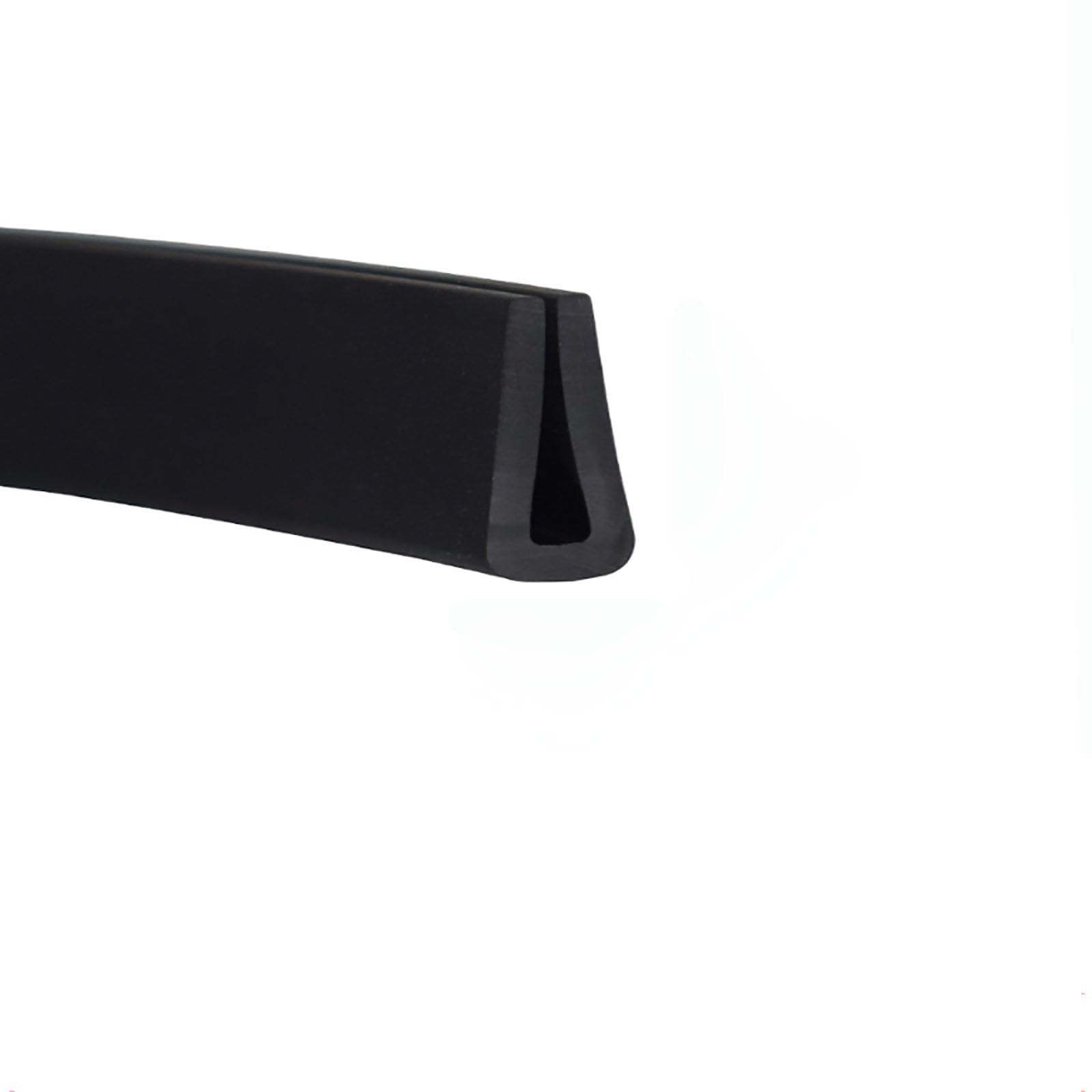 Kantenschutz, Gummidichtung U-Kanal, 3,28 Fuß schwarzer U-förmiger Autotürkantendichtungsstreifen zur Schalldämmung von Fenstern und Türen, Breite x Höhe, 10 mm x 7 mm(15mm x 7mm) von KOINEN