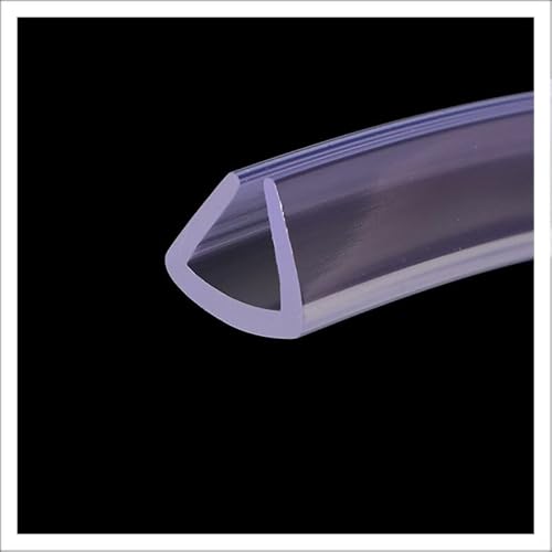 Kantenschutz, Gummidichtung U-Kanal, 3,28 Fuß transparenter Dichtungsstreifen for die Kanten, zur Schalldämmung von Fenstern und Türen, Abdeckung scharfer Kanten, Höhe x Breite, 20 mm x 4 mm(15mm x 17 von KOINEN
