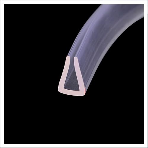 Kantenschutz, Gummidichtung U-Kanal, 3,28 Fuß transparenter Dichtungsstreifen for die Kanten, zur Schalldämmung von Fenstern und Türen, Abdeckung scharfer Kanten, Höhe x Breite, 20 mm x 4 mm(27mm x 14 Kantenschutz, Gummidichtung U-Kanal, 3,28 Fuß transparenter Dichtungsstreifen for die Kanten, zur Schalldämmung von Fenstern und Türen, Abdeckung scharfer Kanten, Höhe x Breite, 20 mm x 4 mm(27mm x 14 von KOINEN