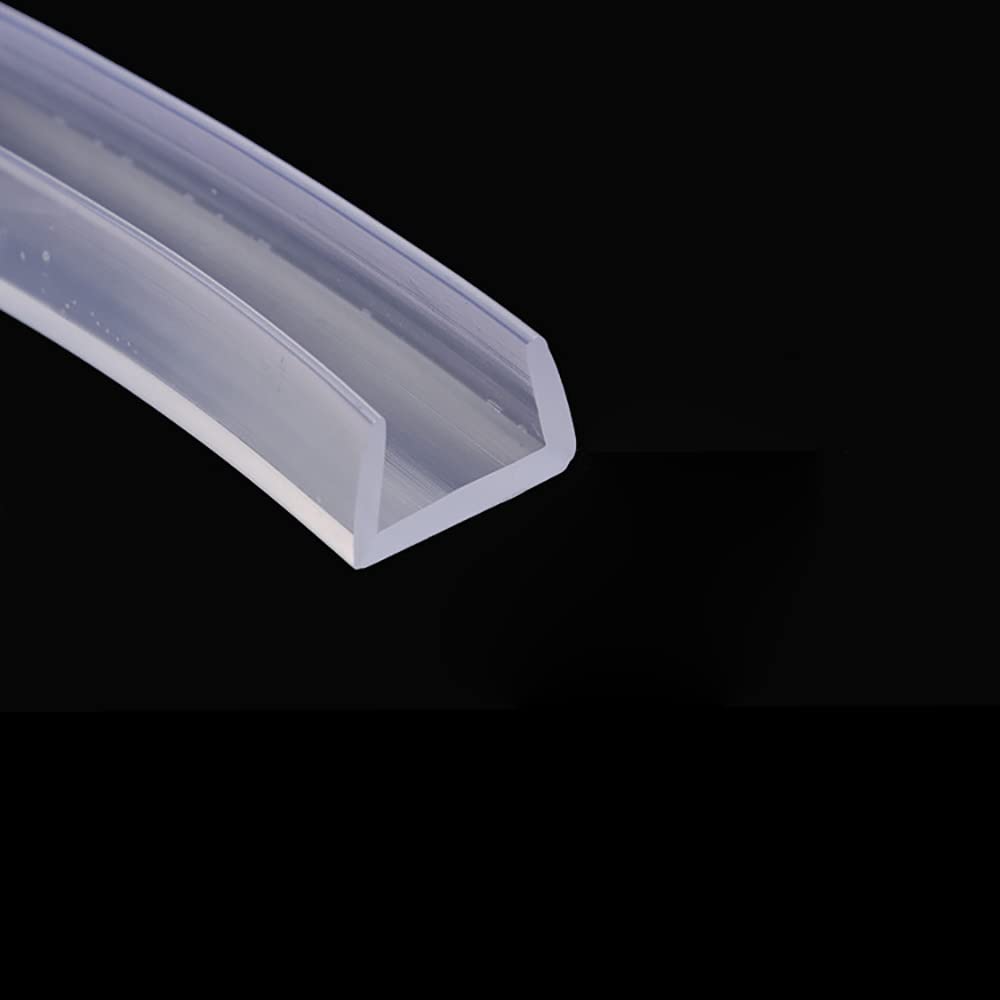 Kantenschutz, Gummidichtung U-Kanal, Gummidichtung U-Form U-förmiger Kanal Gummistreifen Gummiverkleidung Geeignet for Glas und Metall Einfach zu installieren, Länge 39,3 Zoll (1 Meter), 16 * 10 mm(19 von KOINEN