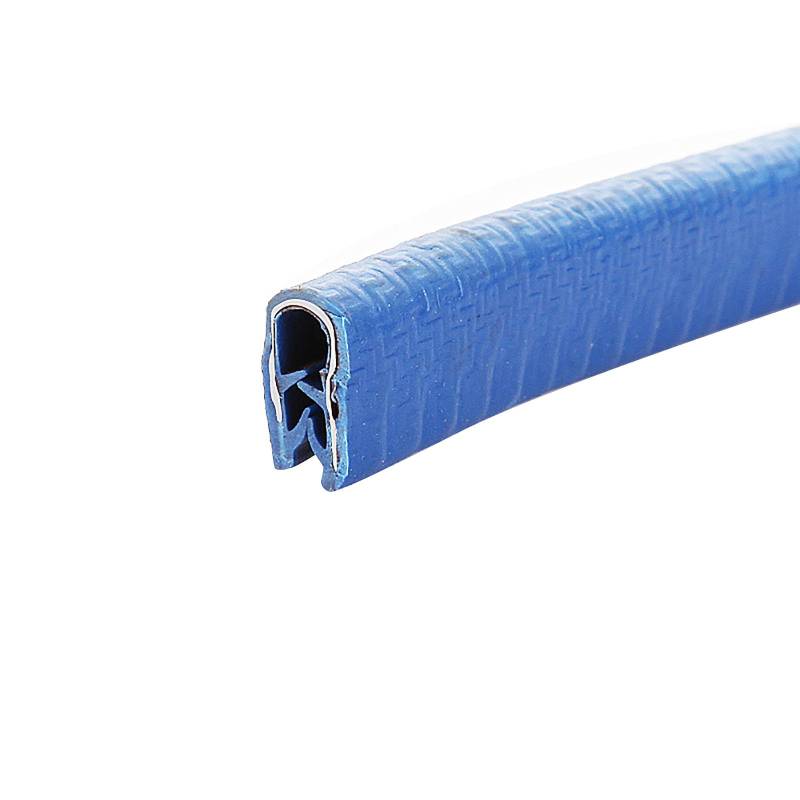 Kantenschutz, Gummidichtung U-Kanal, Kantenleiste 3,28 Fuß Gummikantenleiste, Wetterschutz, Metallkantenschutz, Türkantenschutz-Dichtungsstreifen, Höhe x Breite, Rot, 8 mm x 6 mm(Blue,15mm x 8mm) von KOINEN