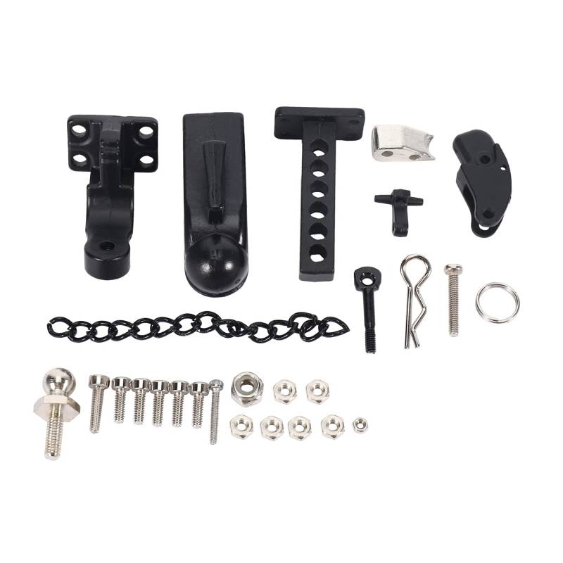 Metall AnhäNger Kupplung für SCX10 90046 TRX4 1/10 RC Crawler Fern Bedienung Modell für Baby Kinder von KOKSII