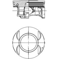 Kolben KOLBENSCHMIDT 40199610 von Kolbenschmidt