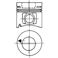 Kolben KOLBENSCHMIDT 93484602 von Kolbenschmidt