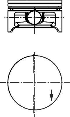 Kolbenschmidt Kolben [Hersteller-Nr. 40632600] für Mini von KOLBENSCHMIDT