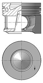 Kolbenschmidt Kolben [Hersteller-Nr. 41265600] für BMW von KOLBENSCHMIDT