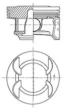Kolbenschmidt Kolben [Hersteller-Nr. 41492620] für Chevrolet, Opel, Vauxhall von KOLBENSCHMIDT