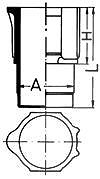 Kolbenschmidt Zylinderlaufbuchse [Hersteller-Nr. 89309110] für Jeep, Renault von KOLBENSCHMIDT