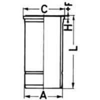 Zylinderlaufbuchse KOLBENSCHMIDT 89028110 von Kolbenschmidt