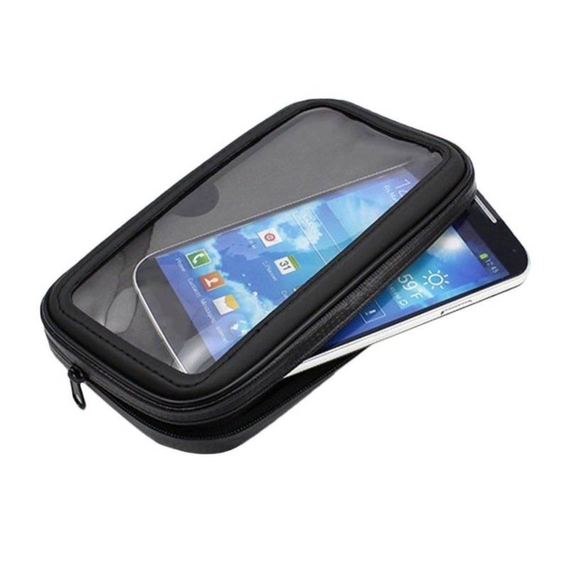 KOMBIUDA 1Stück Bike Handlebar Phone Bag Touchscreen Cycling Pouch for Smartphones Large Compatible with GPS and Bikes von KOMBIUDA