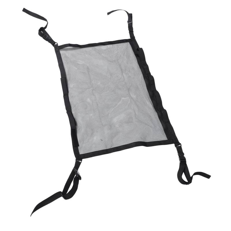 KOMBIUDA Auto Angelrutenlagernetzwerk LKW-netze Für Fracht Gepäcknetz Für Regal Auto Mesh Aufbewahrungstasche Cargo-Tasche An Der Autodecke Mesh-Netz Zur Taschenaufbewahrung Polyester Black von KOMBIUDA