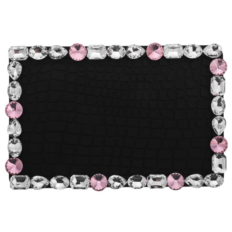KOMBIUDA Auto Anti-rutsch-Matte Bling Automatten Armaturenbrett Zubehör Armaturenbrett-Ornament-pad Anti-rutsch-griffpolster Für Das Armaturenbrett Auto-tablett-pad Silikon-Gummi von KOMBIUDA