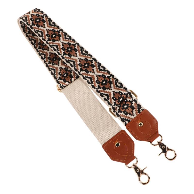 KOMBIUDA Ethnische Schultergurte Umhängetasche mit Riemen Crossbody -Gurtersatz Geldbörse Riemen Ersatz-Crossbody für Handtaschenriemen Tasche Ersatzgürtel Geldbeutel ersatzband Polyester von KOMBIUDA