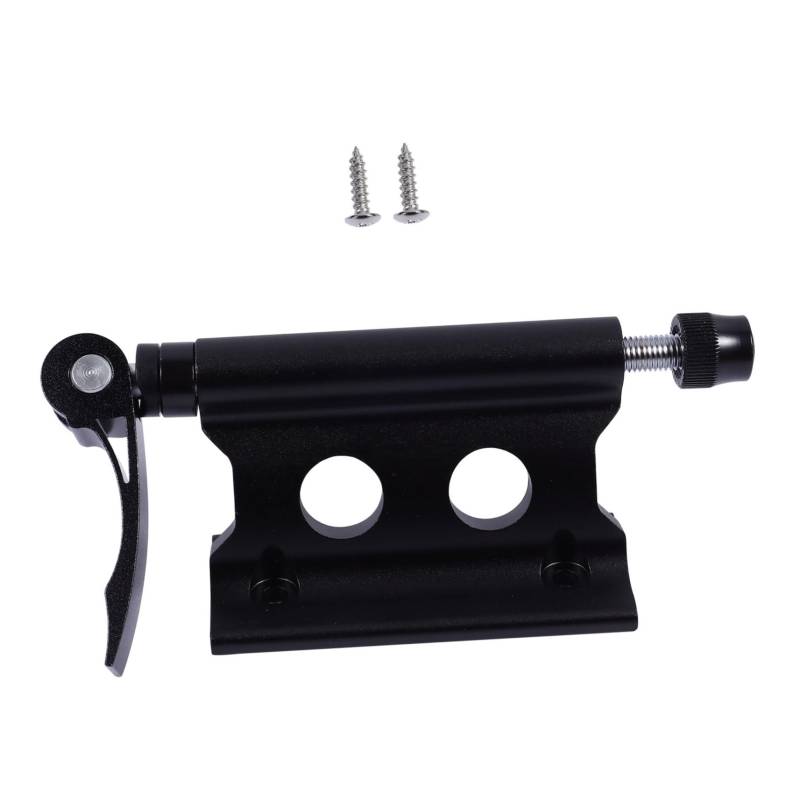 KOMBIUDA Schnellverschluss-Clip Gabelstapler Lagerung LKW Bett Gabelhalterung Träger Montieren Vorderradgabel Fester Clip Black Aluminiumlegierung von KOMBIUDA