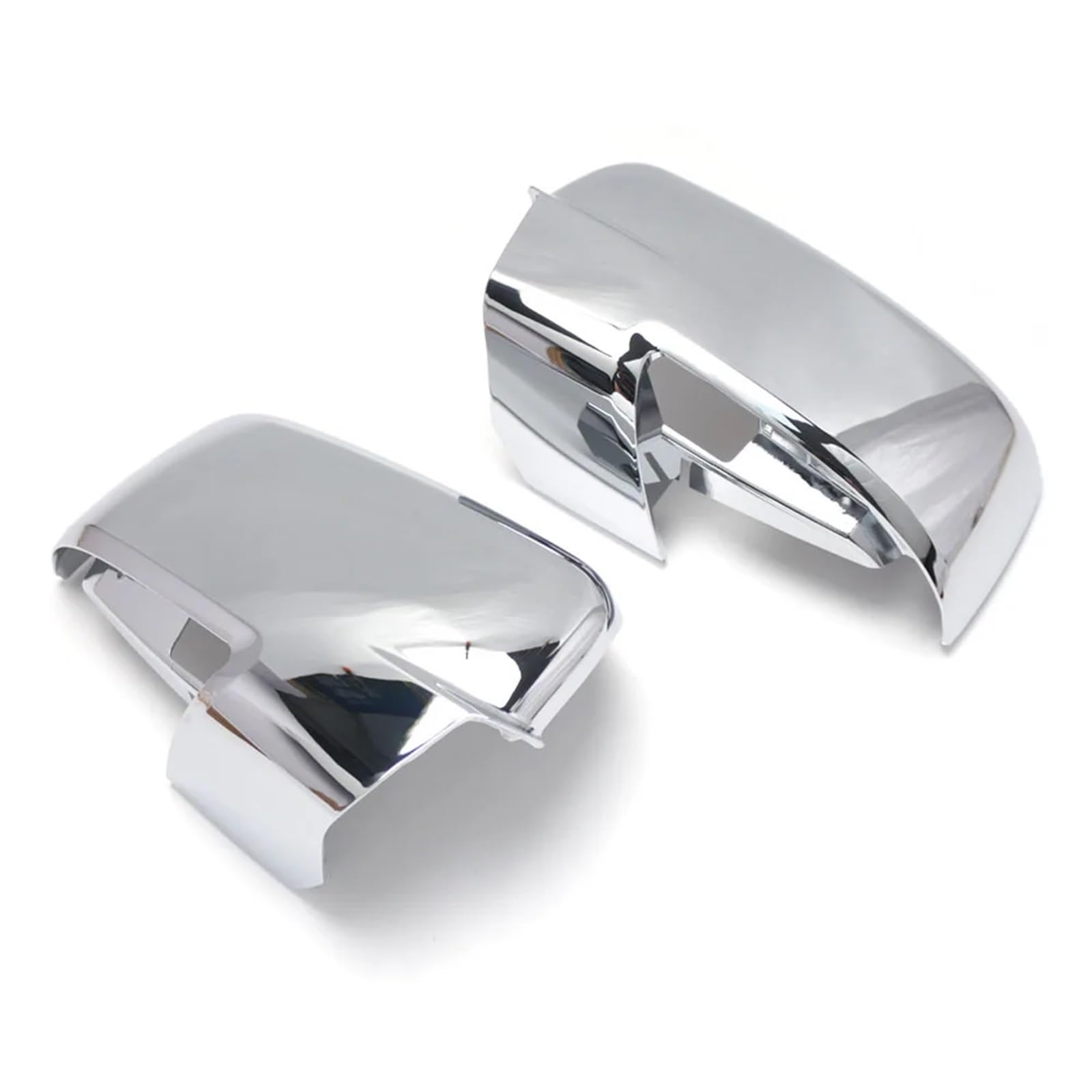 KOMUKE [Replacement] Rückspiegel Abdeckung Kappe Chrom/Schwarz Ersetzen for Dodge for Ram 1500 2500 3500 HD 2013-2018 Geändert Stil Stylinig (Chrome) von KOMUKE