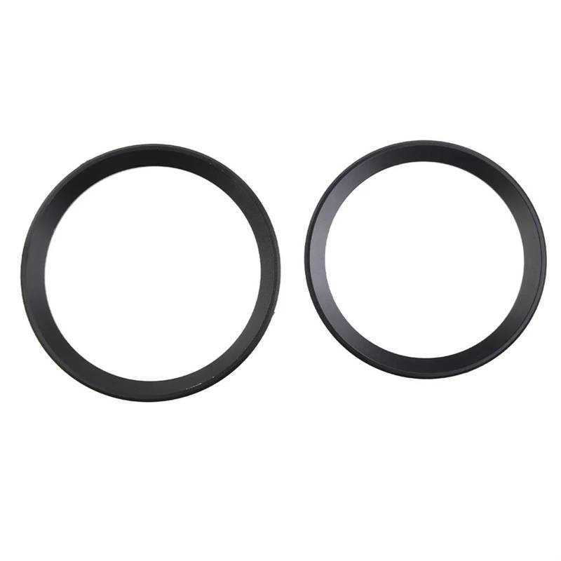KOMUKE [Replacement] Schwarzes Logo umgebenden Ring M3 2 Stück Auto E92 F30 82 mm und 74 mm E90 Emblem F31 for BMW 3er 4er von KOMUKE