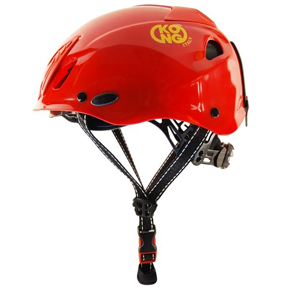 KONG NB997186 Profi-Schutzhelm, rot, Circonferenza 52-63 cm von KONG