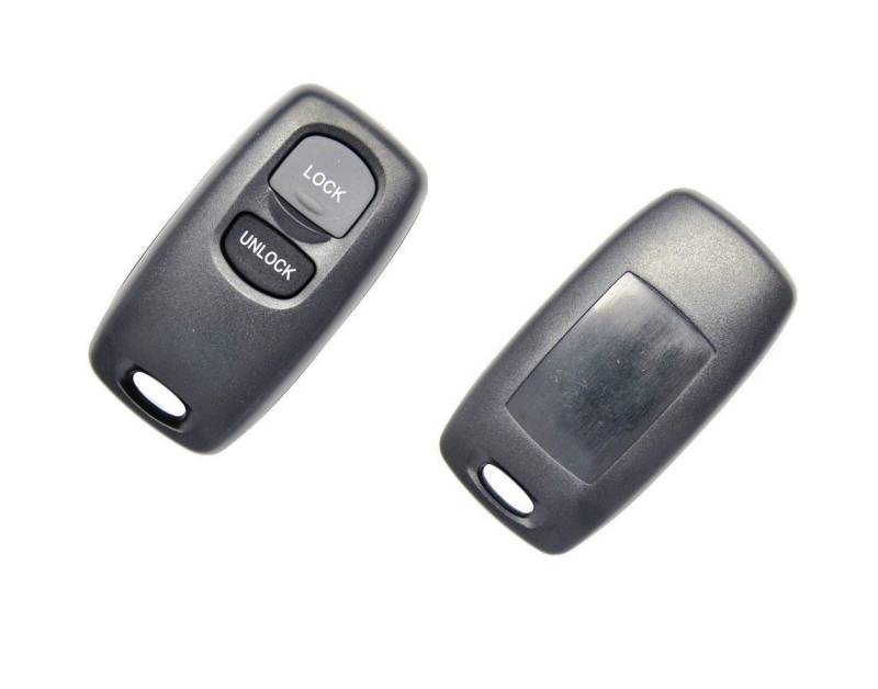 KONIKON Mazda 2 3 5 6 323 626 636 MPV BT50 Premacy 2-Tasten Fernbedienung Gehäuse - Schwarz, Kunststoff von KONIKON