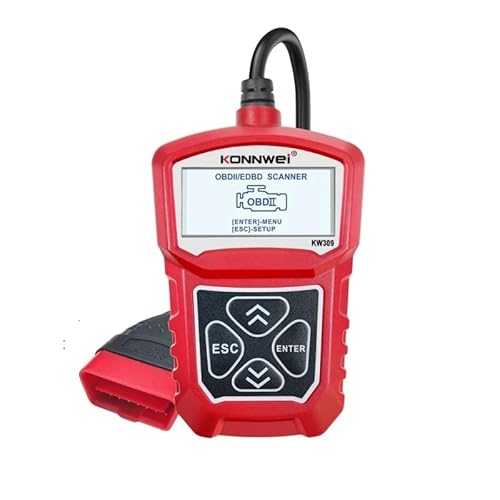 KONNWEI KW309 Auto-OBD Diagnosegerät zum Lesen des Motorlichtcodes,Code Reader,OBD-Lesegerät mit voller OBD2-Funktionalität, Batterietester, Auto-Diagnosegerät für alle OBD II-Fahrzeuge (seit 1996) KONNWEI KW309 Auto-OBD Diagnosegerät zum Lesen des Motorlichtcodes,Code Reader,OBD-Lesegerät mit voller OBD2-Funktionalität, Batterietester, Auto-Diagnosegerät für alle OBD II-Fahrzeuge (seit 1996) von KONNWEI