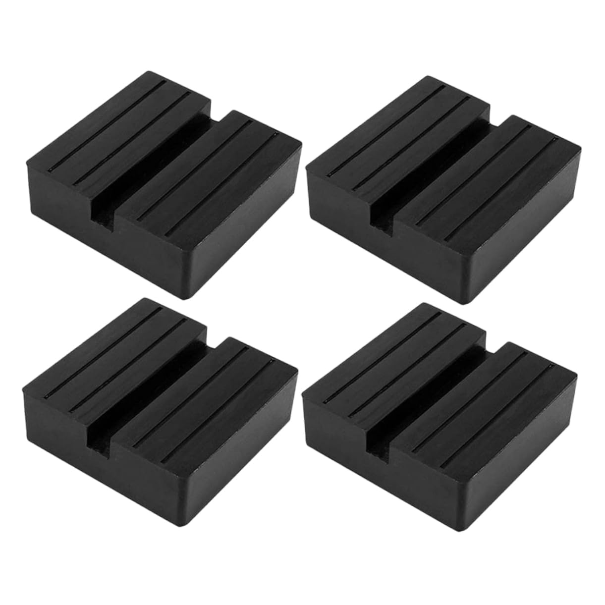 KONTONTY 4 Stück Gummiblock Wagenheber Jack Gummi -pad Gummiklinkenauflage Universelle Gummiauflage Rv Stabilisieren Jack Pads Stützgummis Jack-pad Gummi -Pads Für Jack Stand Schwarz KONTONTY 4 Stück Gummiblock Wagenheber Jack Gummi -pad Gummiklinkenauflage Universelle Gummiauflage Rv Stabilisieren Jack Pads Stützgummis Jack-pad Gummi -Pads Für Jack Stand Schwarz von KONTONTY