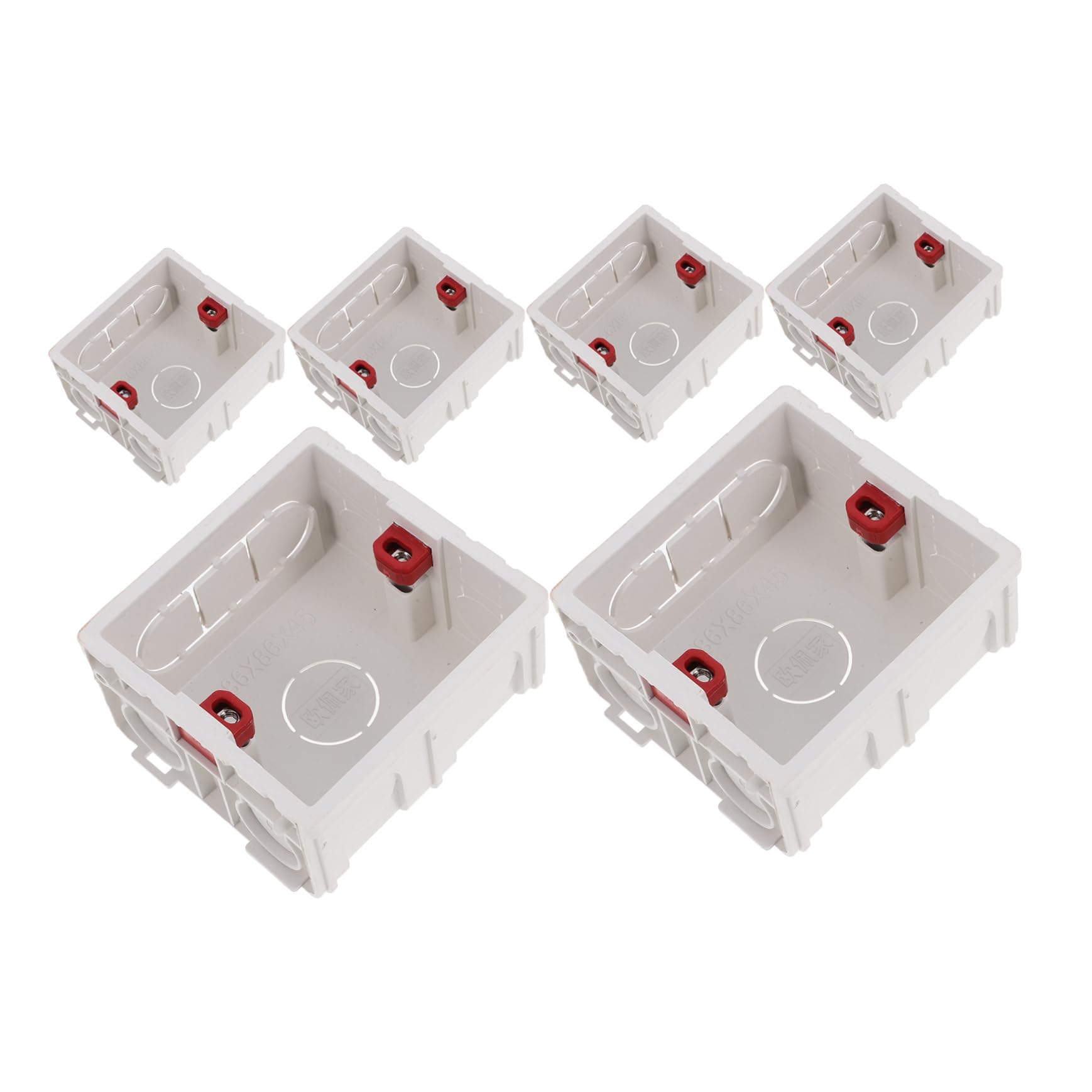 KONTONTY 6er-packung Sockelbox Schalten Auslauf Wandsteckdosen Vielseitig Pflicht Grau Uns Dimmer Schalten Gfci-außensteckdose Mit Abdeckung Schalterabdeckung Pvc Weiß KONTONTY 6er-packung Sockelbox Schalten Auslauf Wandsteckdosen Vielseitig Pflicht Grau Uns Dimmer Schalten Gfci-außensteckdose Mit Abdeckung Schalterabdeckung Pvc Weiß von KONTONTY