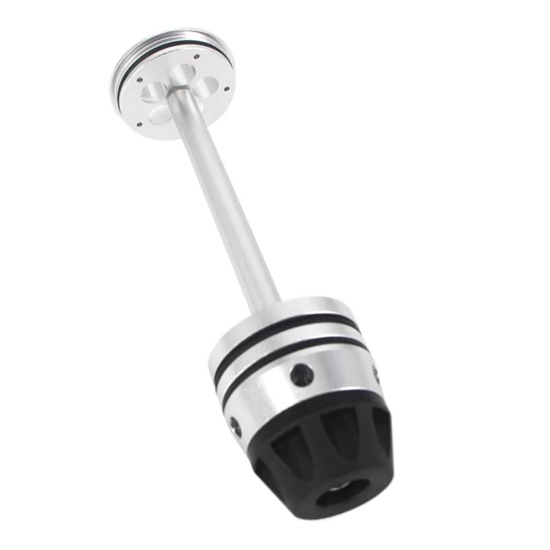 KOPQTEC Anti Crash Rahmen Sliders Für K1200 GT 2003-2008 Für R1200 GS 2007-2012 Für R1200 GS Für ADV 2007-2013 Motorrad Hinterrad Achse Gabel Crash Protector Slider(Silver) von KOPQTEC