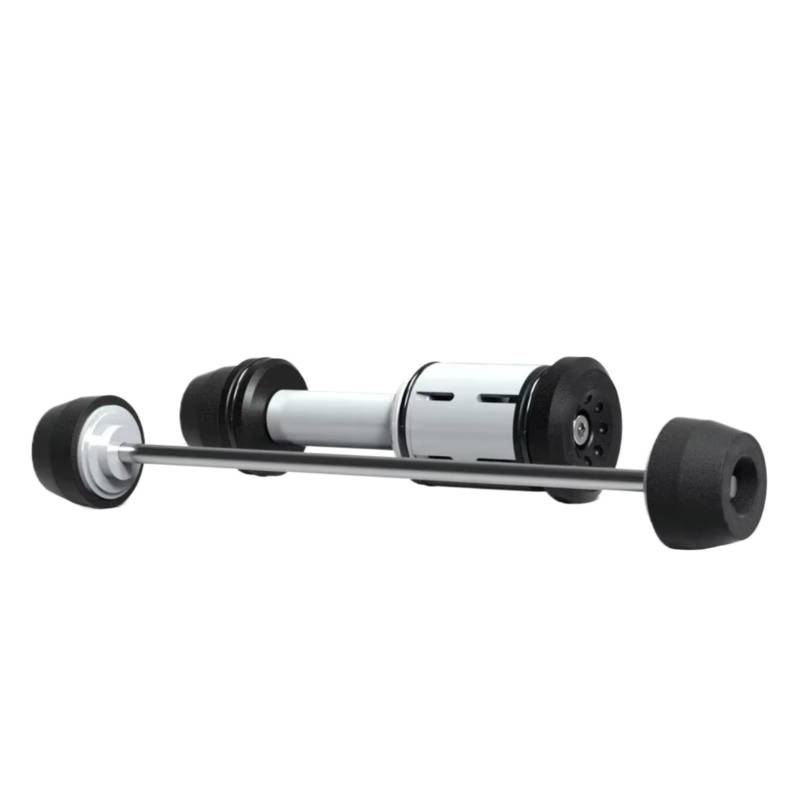 KOPQTEC Anti Crash Rahmen Sliders Für R1250GS Für Adventure Exclusive TE 2019 2020 2021 2022 2023 Motorrad Vorne Hinterrad Achse Gabel Crash Slider Schutz Zubehör(Front and Rear) von KOPQTEC