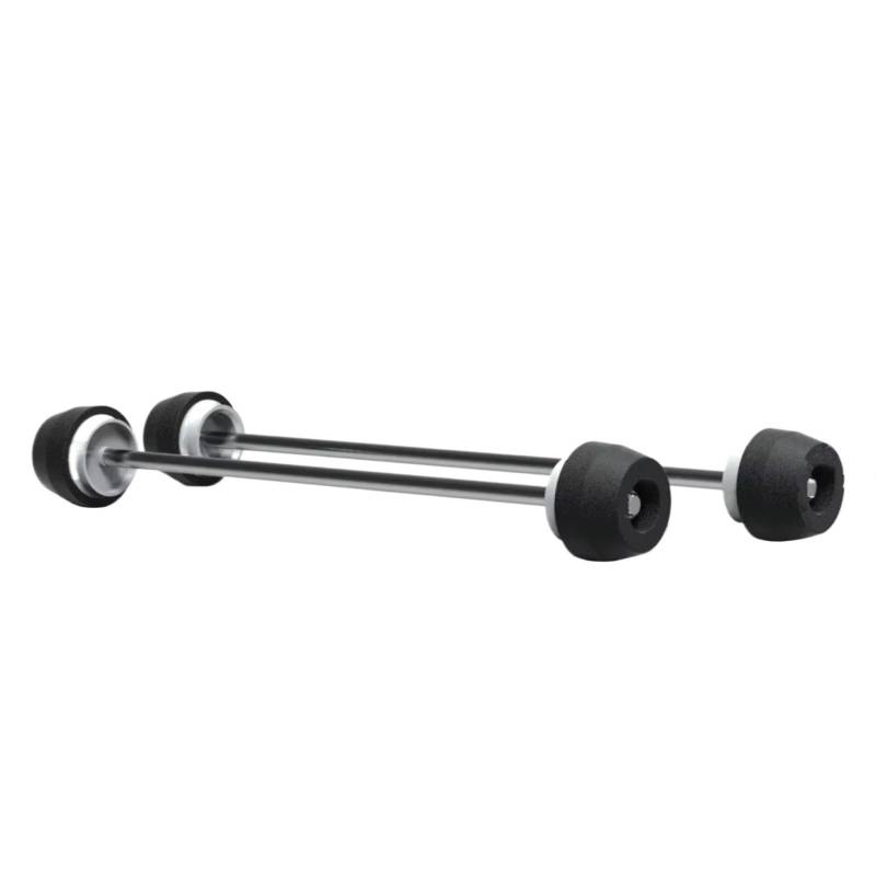 KOPQTEC Anti Crash Rahmen Sliders Für X-ADV750 2019 2020 2021 2022 2023 Motorrad Vorne Hinterrad Achse Gabel Crash Slider Zubehör Ständer Schraube Schwinge Spulen(Front and Rear) von KOPQTEC