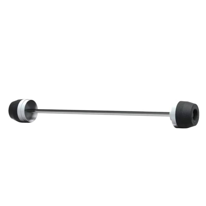 KOPQTEC Anti Crash Rahmen Sliders Kompatibel Mit Ducati Für Multistrada 950 2017 2018 2019 2020 2021 Motorrad Vorne Hinterrad Achse Gabel Crash Slider Schutz Zubehör(Rear) von KOPQTEC