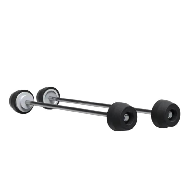 KOPQTEC Anti Crash Rahmen Sliders Kompatibel Mit Ducati Für Scrambler 1100 Für Sport Pro 2020 2021 2022 2023 Motorrad-Vorder- Und Hinterrad-Spindel-Crash-Schutz-Schiebevorrichtung(Front and Rear) von KOPQTEC