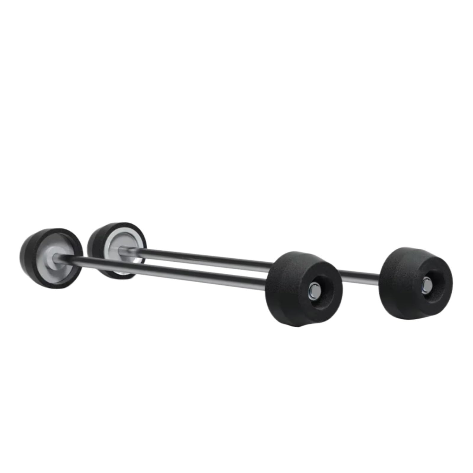 KOPQTEC Anti Crash Rahmen Sliders Kompatibel Mit Ducati Für Scrambler 800 Icon Dark 2020 2021 2022 Motorrad Vorderrad Hinterrad Achse Gabel Crash Slider Ständer Zubehör(Front and Rear) von KOPQTEC