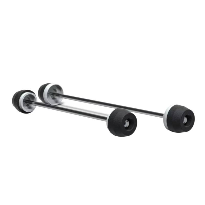 KOPQTEC Anti Crash Rahmen Sliders Kompatibel Mit Suzuki Für GSX-R1000 Für GSX-R1000R 2017 2018 2019 2020 2021 2022 Motorrad Vorne Hinterrad Achse Gabel Sliders Crash-Schutz(Front and Rear) von KOPQTEC