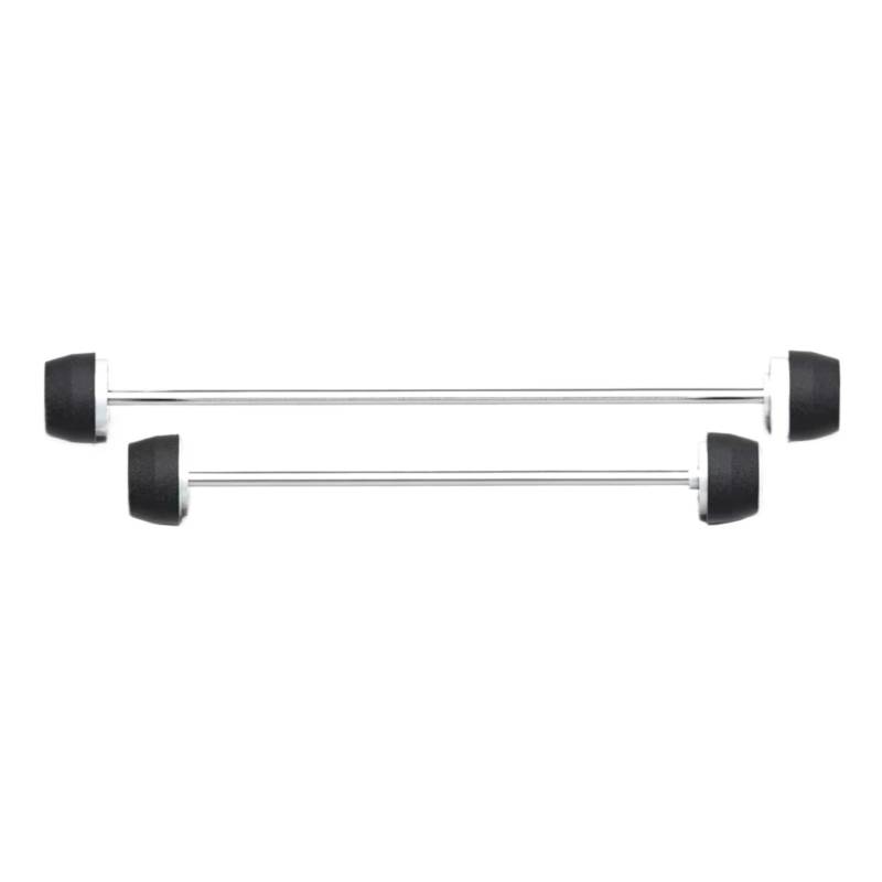 KOPQTEC Anti Crash Rahmen Sliders Kompatibel Mit Yamaha Für Tracer 9 2021–2023 Für Tracer 9 GT 2021–2023 Motorrad-Radschutz Hinten Vorderachse Gabel Crash Slider(Front and Rear) von KOPQTEC