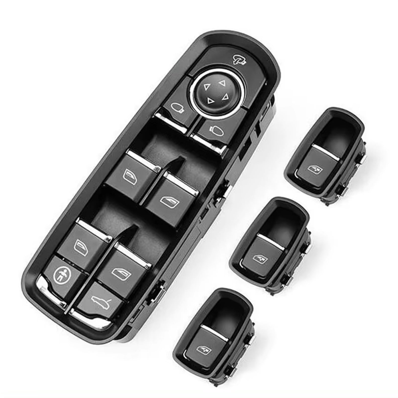 KOPQTEC Elektrischer Fensterschalter Kompatibel Mit Porsche Für Cayenne 2010 2011 2012 2013 2014 2015 2016 Fensterheber Schalter Taste Regler Ersetzen 7PP959855C 7PP959858RDML 7PP959858MDML KOPQTEC Elektrischer Fensterschalter Kompatibel Mit Porsche Für Cayenne 2010 2011 2012 2013 2014 2015 2016 Fensterheber Schalter Taste Regler Ersetzen 7PP959855C 7PP959858RDML 7PP959858MDML von KOPQTEC