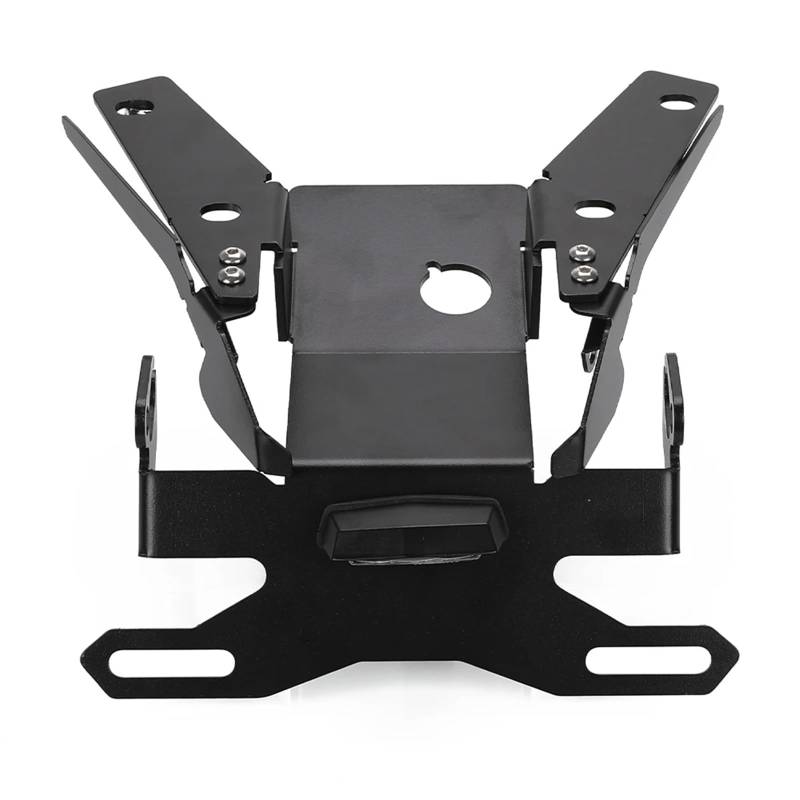 KOPQTEC Motorrad Kennzeichenhalter FÜR XADV750 2021-2022-2023-2024 Motorrad-Kennzeichenhalterung Lampenhalter Kotflügel Beseitigen Sie Ersatzkits(with Light) von KOPQTEC