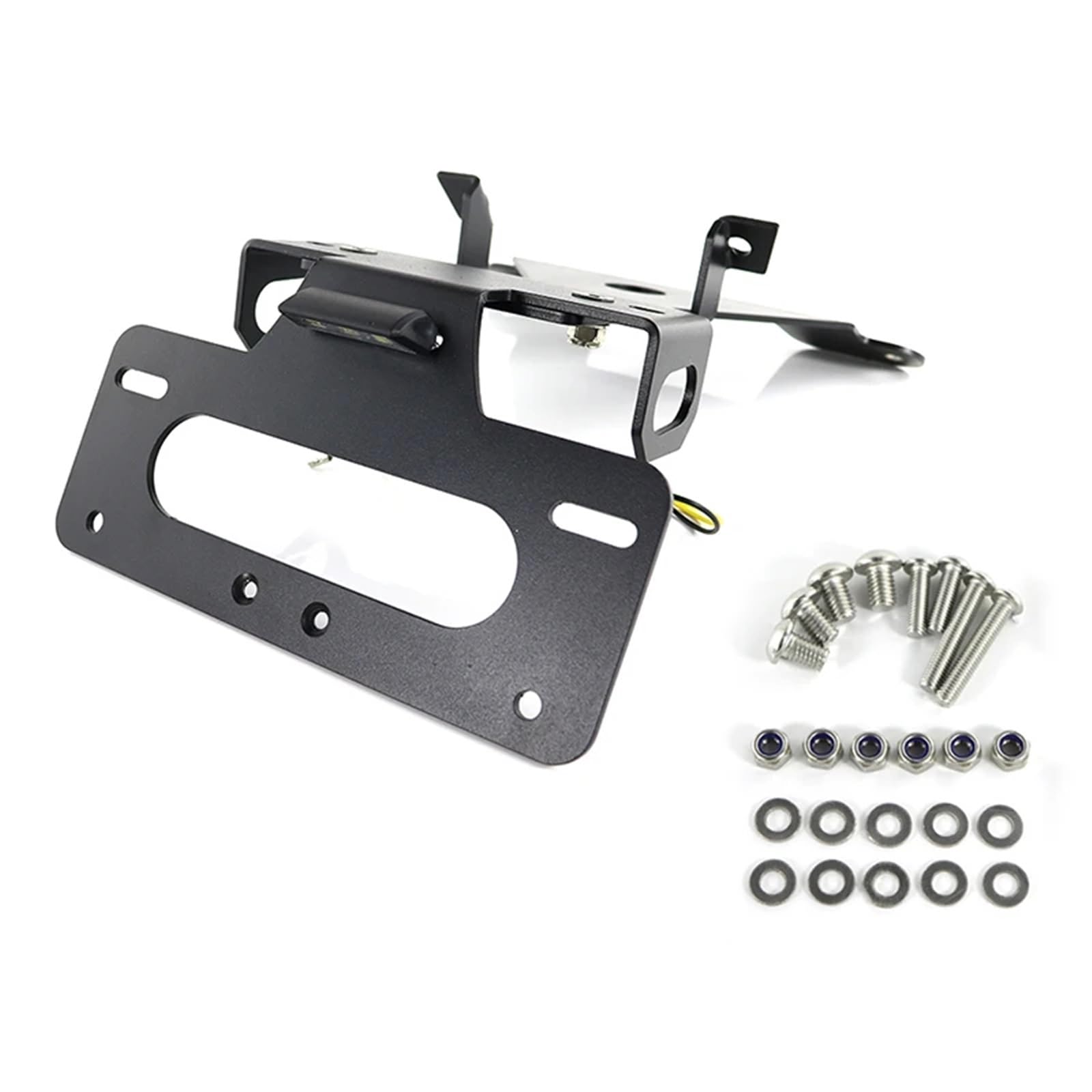 KOPQTEC Motorrad Kennzeichenhalter Für CB1000R 2018 2019 2020 2021 2022 2023 2024 Motorrad-hinteres Kennzeichen-Heckrahmenhalter-Halterung Fender Eliminate Kit(Without Reflector) von KOPQTEC