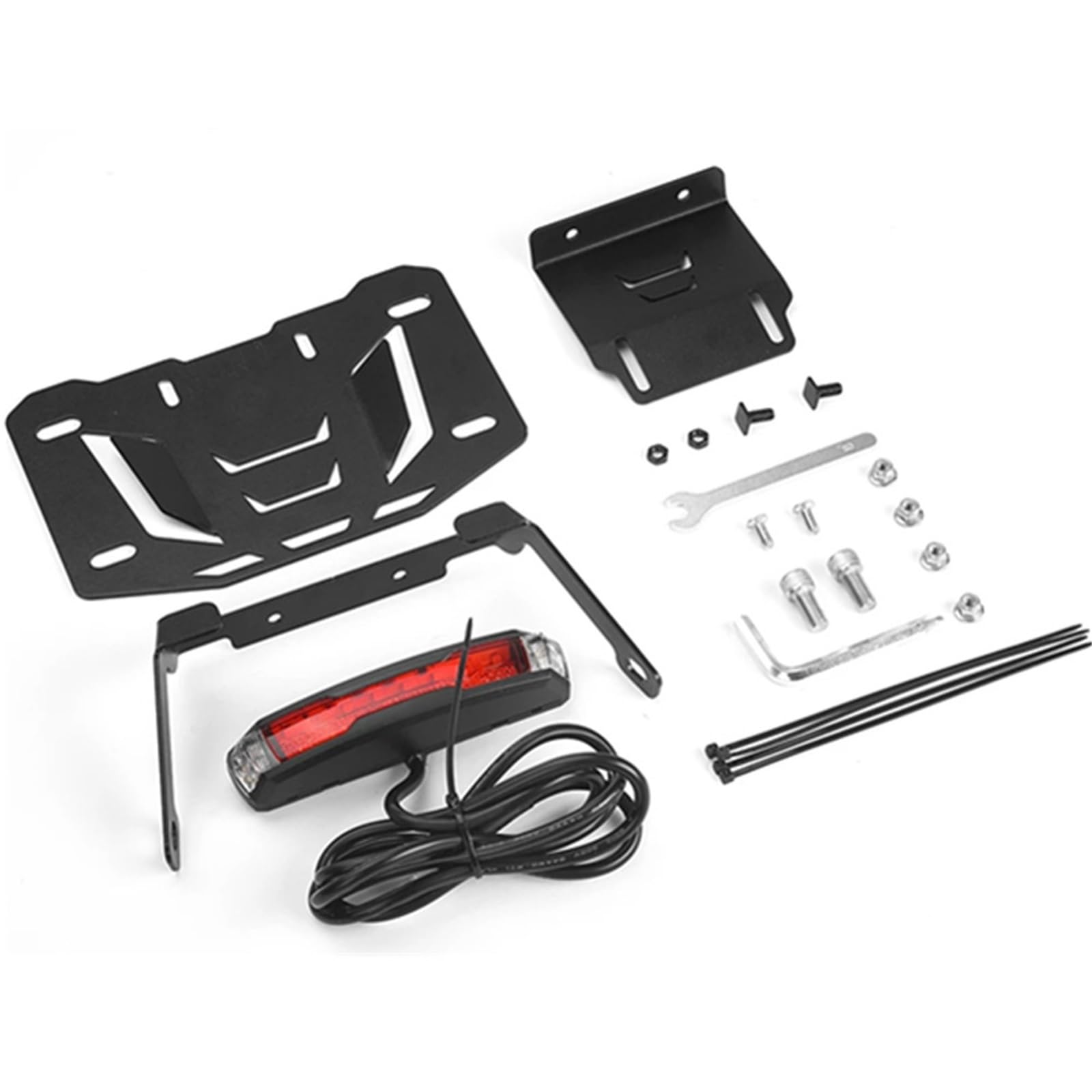 KOPQTEC Motorrad Kennzeichenhalter Für Sportster S Für RH1250 2021 2022 2023 2024 Motorrad-Kennzeichenhalterung Mit Leichtem Kotflügel-Heck-Kennzeichenhalter-Kit KOPQTEC Motorrad Kennzeichenhalter Für Sportster S Für RH1250 2021 2022 2023 2024 Motorrad-Kennzeichenhalterung Mit Leichtem Kotflügel-Heck-Kennzeichenhalter-Kit von KOPQTEC