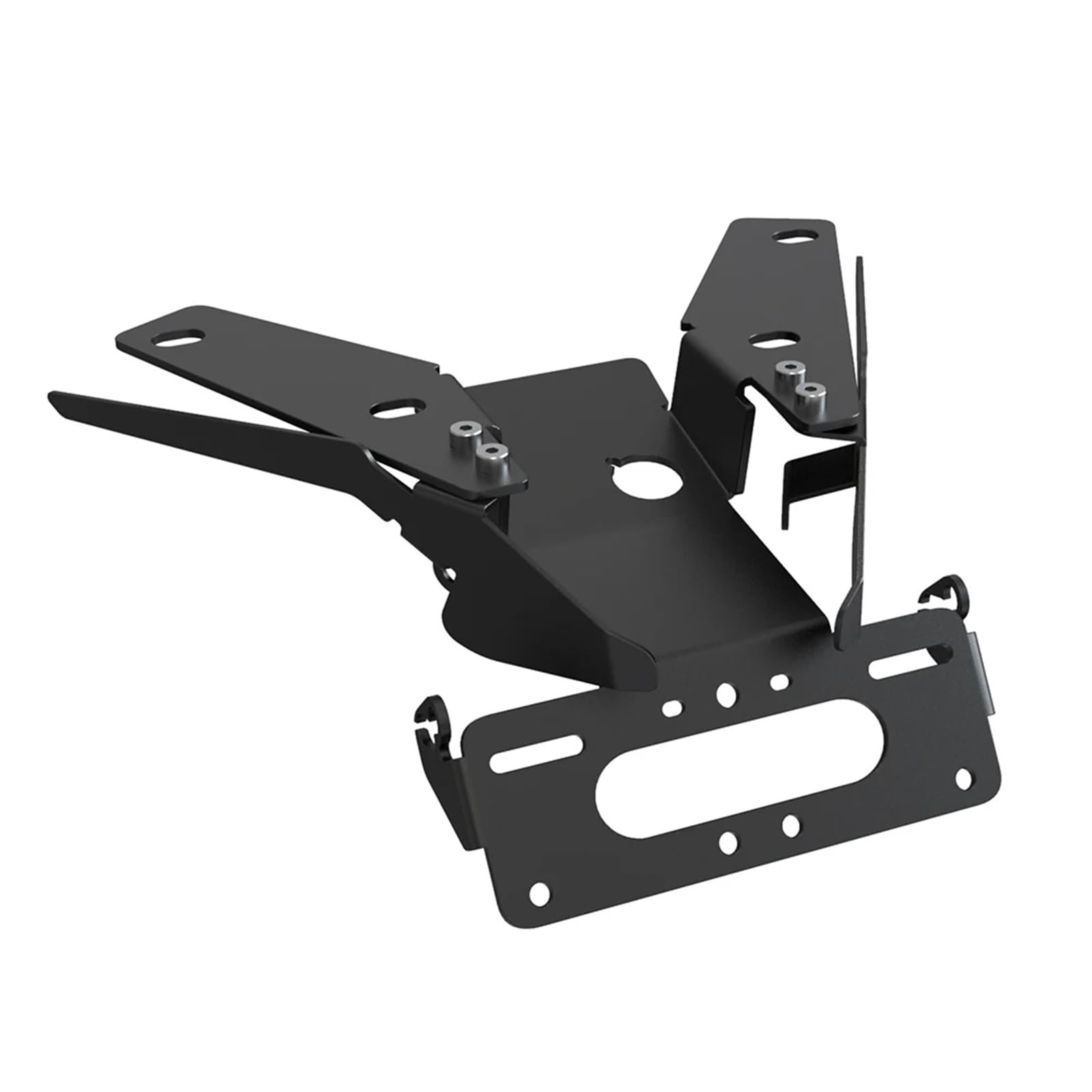 KOPQTEC Motorrad Kennzeichenhalter Für XADV750 2021-2022-2023-2024 Motorradzubehör Kennzeichenhalter Halterung Hinten Schwanz Ordentlich Kotflügel Eliminieren Kit(B no Light) von KOPQTEC
