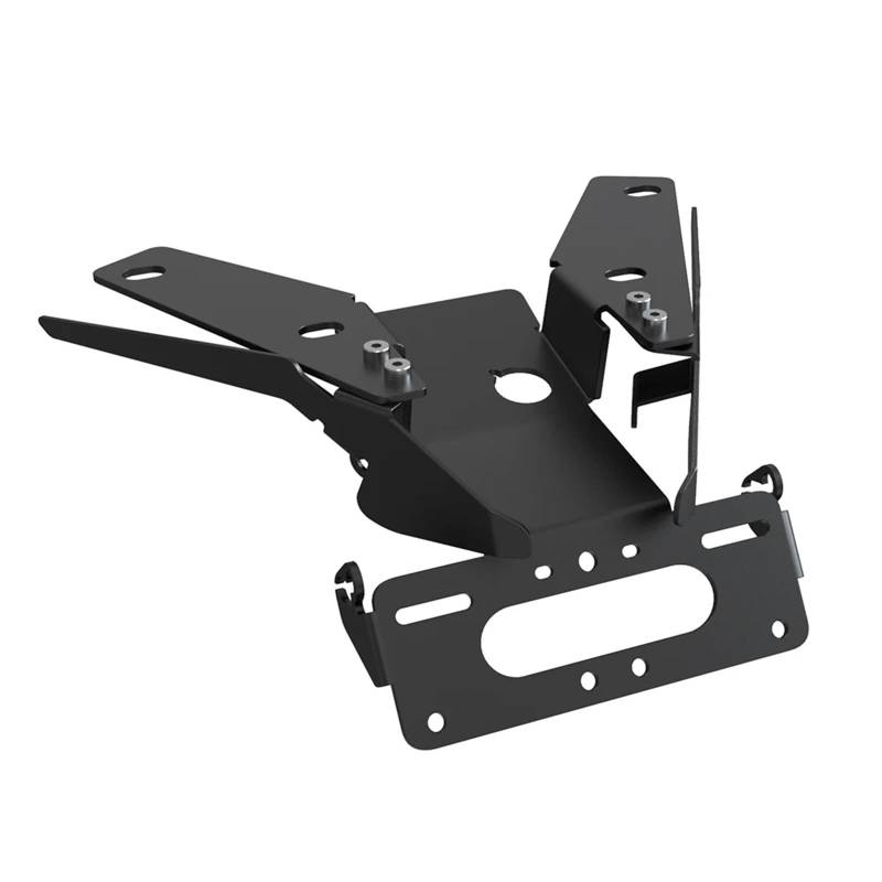 KOPQTEC Motorrad Kennzeichenhalter Für XADV750 2021-2022-2023-2024 Motorradzubehör Kennzeichenhalter Halterung Hinten Schwanz Ordentlich Kotflügel Eliminieren Kit(B no Light) von KOPQTEC