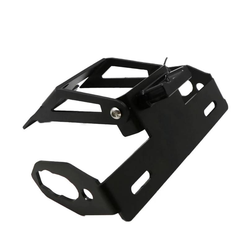 KOPQTEC Motorrad Kennzeichenhalter Für Z650 Für Ninja 650 2017 2018 2019 2020 2021 2022 2023 2024 Motorrad Heck Ordentlich Kotflügel Hinten Unterstützung Kennzeichenhalter Rahmen Eliminierungssatz von KOPQTEC