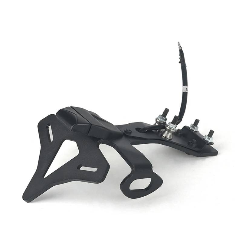 KOPQTEC Motorrad Kennzeichenhalter Kompatibel Mit CB750 Für Hornet 2023 2024. Hinten Kurzer Schwanz Stock Ordentlich Kennzeichenhalter Reitstockhalterung Mit Licht von KOPQTEC