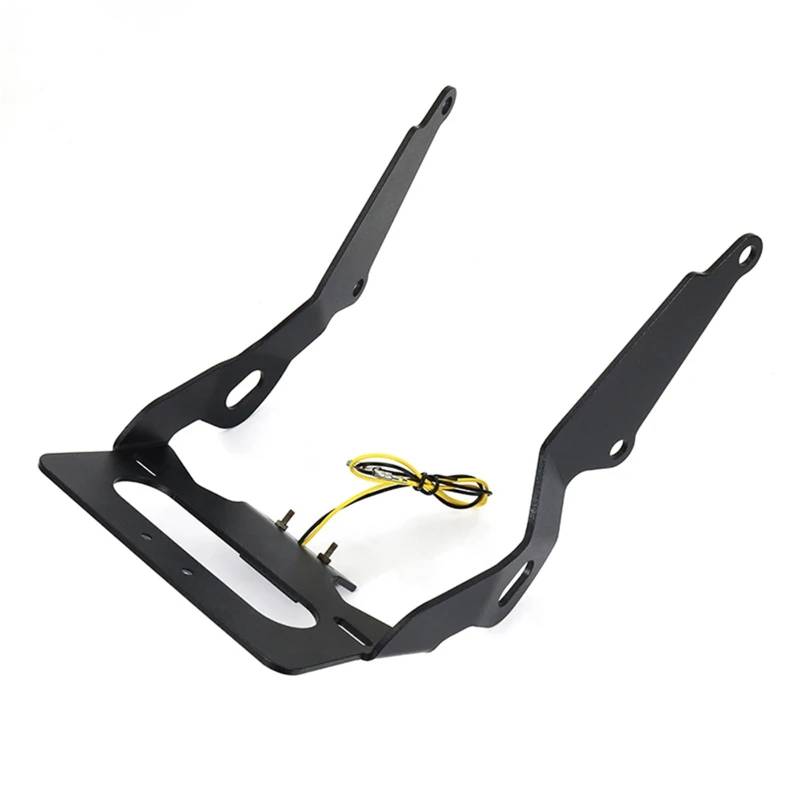 KOPQTEC Motorrad Kennzeichenhalter Kompatibel Mit CBR650R Für CB650R 2021 2022 2023 2024 Kennzeichenhalter Halterung Heckklappe Kotflügelentfernungsset von KOPQTEC