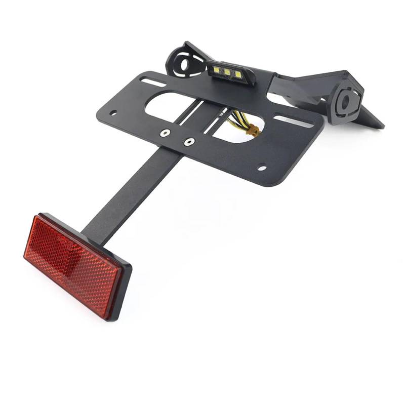 KOPQTEC Motorrad Kennzeichenhalter Kompatibel Mit Für Z650RS 2021 2022 2023 2024 Motorrad-Heckfender Beseitigt Kennzeichenhalterhalterung von KOPQTEC