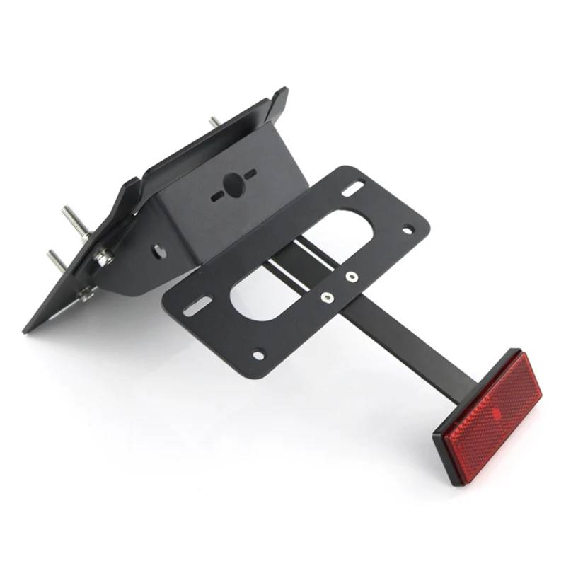 KOPQTEC Motorrad Kennzeichenhalter Kompatibel Mit Grom Für MSX125 2017 2018 2019 2020 Motorrad-Kennzeichenhalterhalterung Heckklappe Kotflügelentfernungsset von KOPQTEC