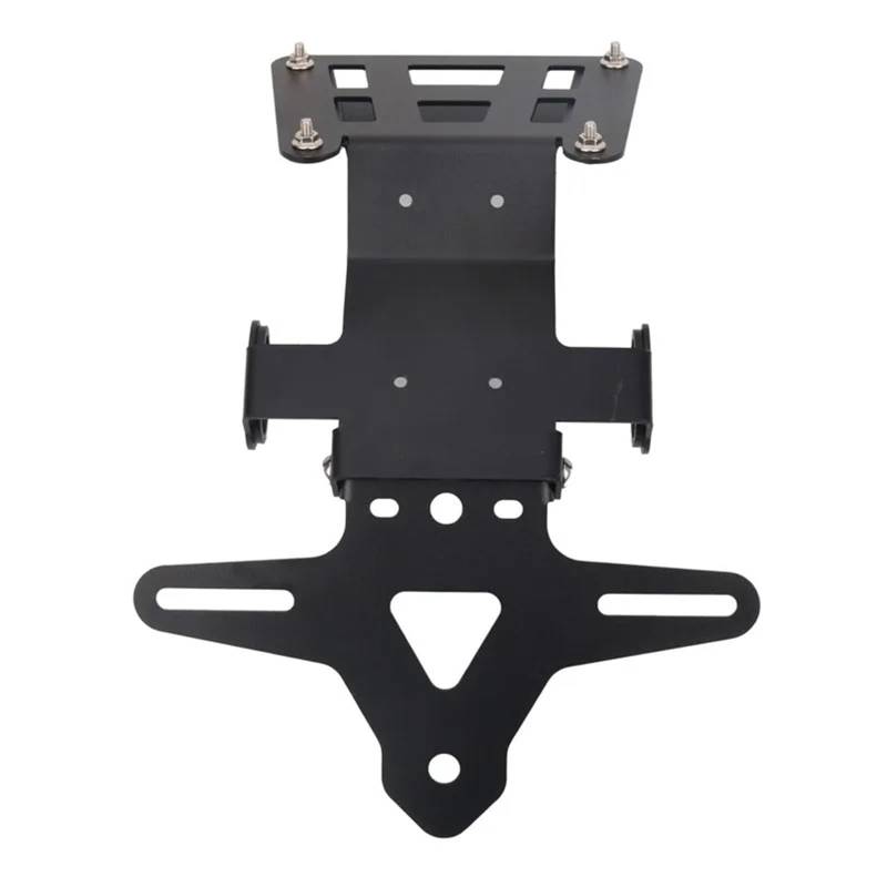 KOPQTEC Motorrad Kennzeichenhalter Kompatibel Mit MT03 2015-2023 Motorrad Verstellbarer Rücklichthalter Heckhalterung Kotflügel Für Eliminate Kit Mittelmontage von KOPQTEC