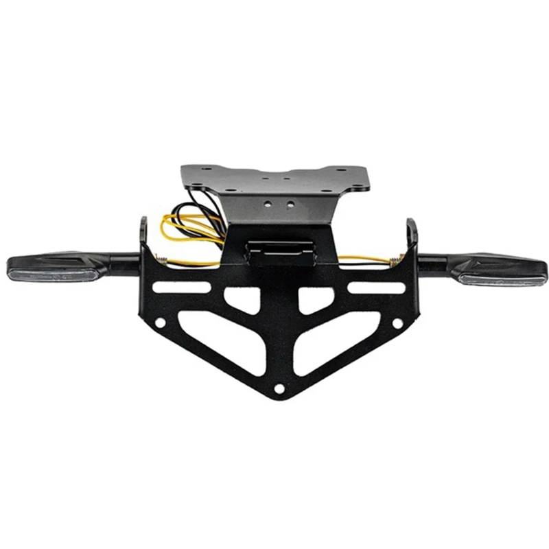 KOPQTEC Motorrad Kennzeichenhalter Kompatibel Mit Tenere Für 700 2019 2020 2021 2022 2023 2024 Motorcycl Kennzeichenhalter Halterung Heck Ordentlich Kotflügel Beseitigen(BundleA) von KOPQTEC
