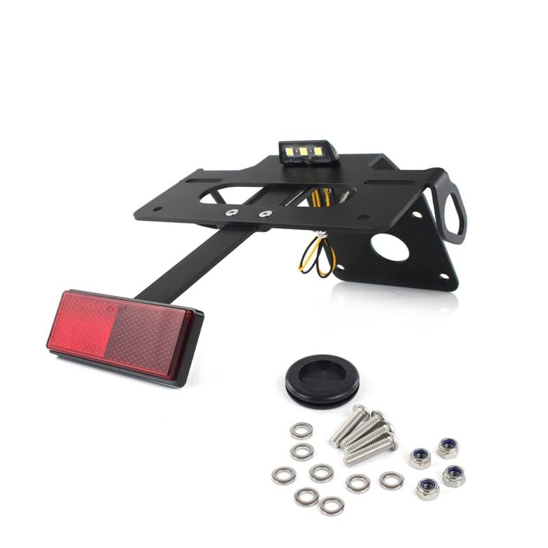 KOPQTEC Motorrad Kennzeichenhalter Kompatibel Mit XSR900 2022 2023 2024 Für GP 2024 Motorrad-Heckfender Eliminieren Sie Das Heck Mit Leichter Kennzeichenrahmen-Halterung von KOPQTEC