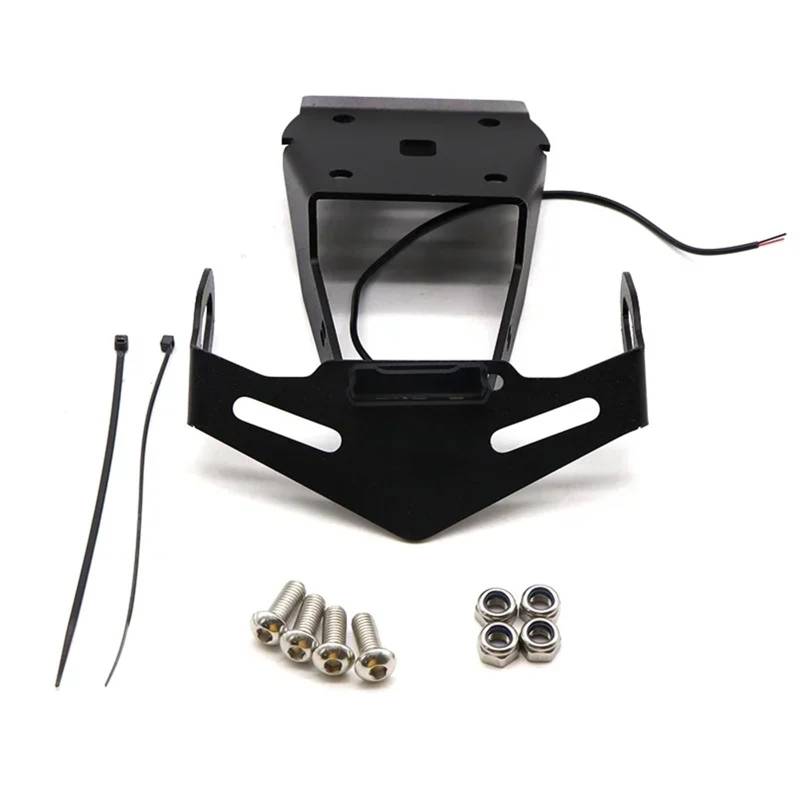 KOPQTEC Motorrad Kennzeichenhalter Kompatibel Mit YZF-R15 Für V3.0 2017–2022. Kennzeichenhalterhalterung Für Motorrad. Heckklappe Entfernen. Ersatzteil Für Leichtes Kotflügel. von KOPQTEC