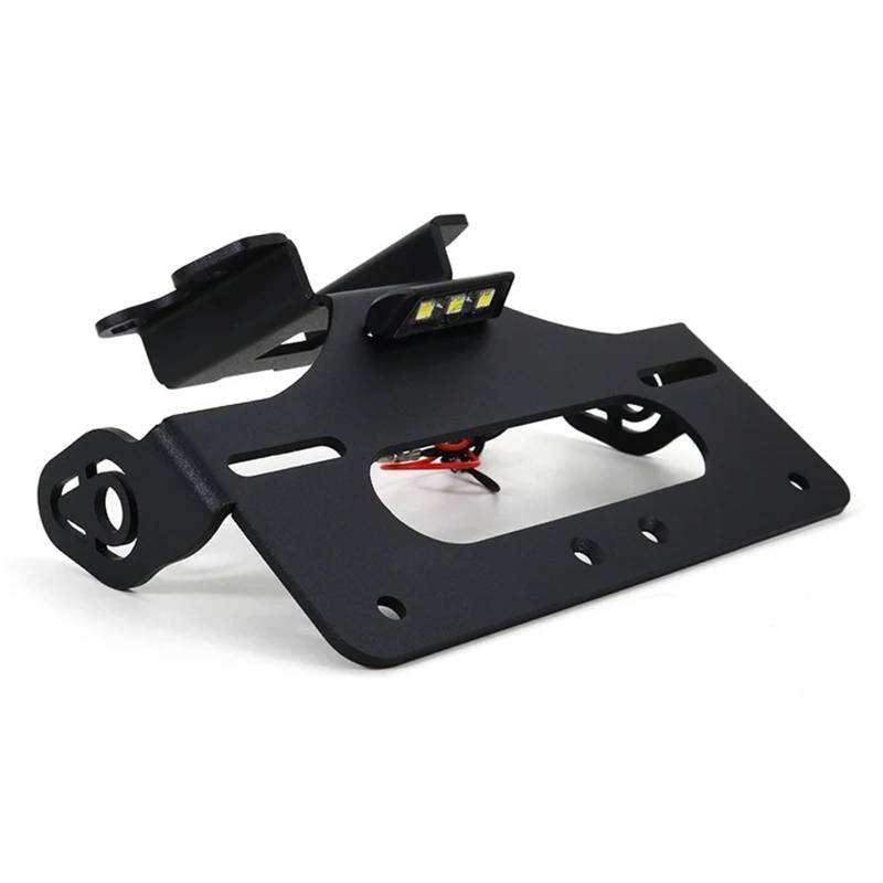 KOPQTEC Motorrad Kennzeichenhalter Kompatibel Mit YZF-R7 Für MT-07 2021 2022 2023 2024 Motorrad-Heckfender Beseitigt Kennzeichenhalterhalterung von KOPQTEC