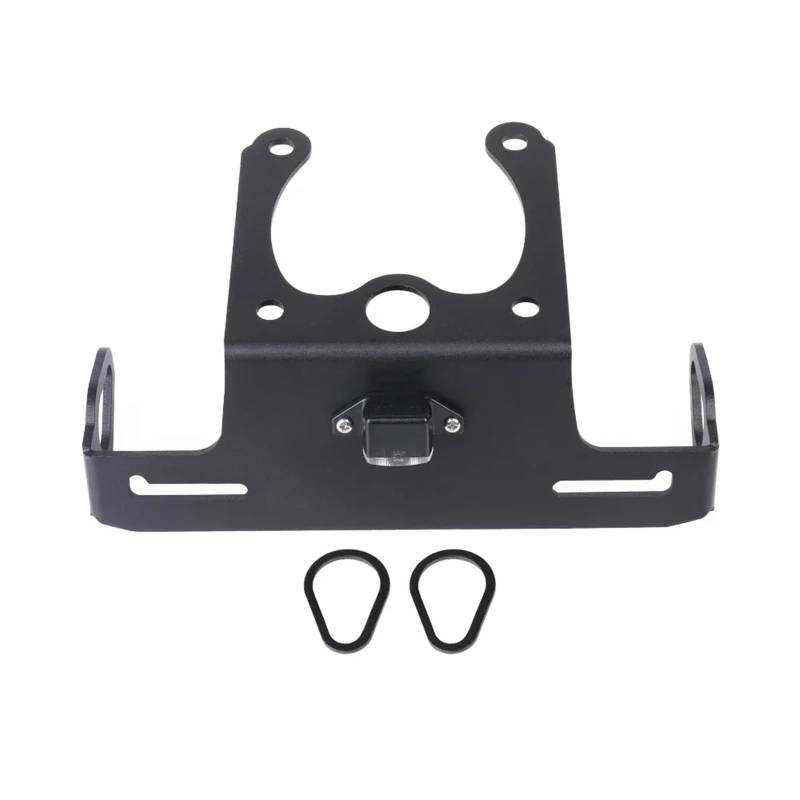 KOPQTEC Motorrad Kennzeichenhalter Kompatibel Mit Yamaha Für FZ-8 2010–2013 2010–2016 Für FZ-1N 2006–2012 Für FZ-1 2006–2016 Motorrad-Kennzeichenhalterungssatz(Regular Light) von KOPQTEC